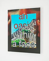 an oasis within a face
